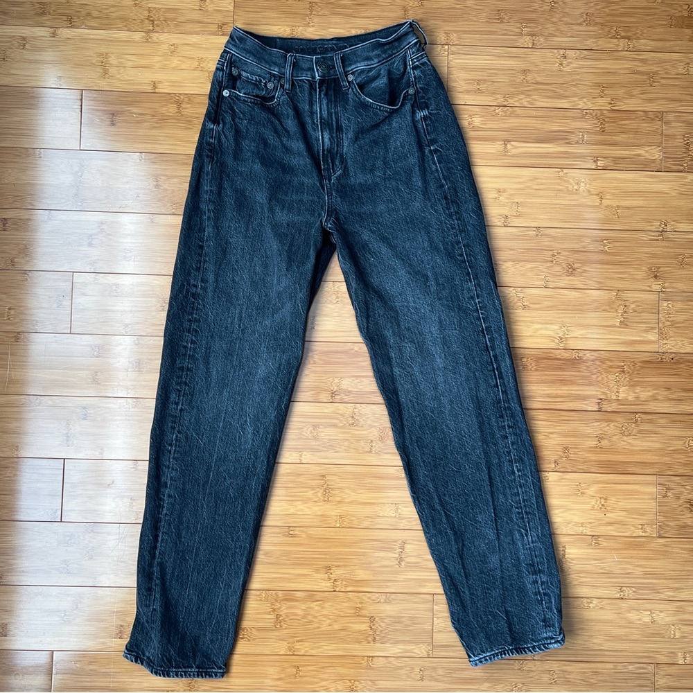 American Eagle Highest Waist Baggy Straight Jeans